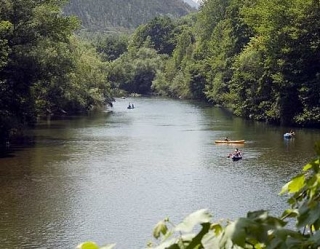 Discesa lungo il fiume Sella 